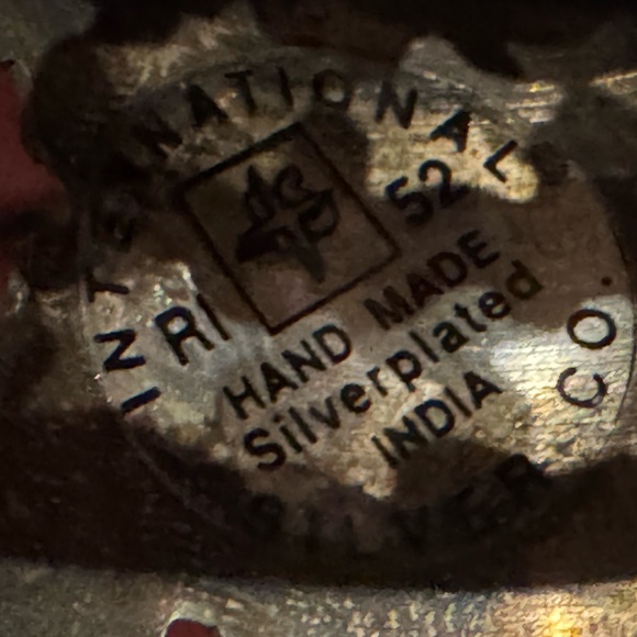 Antique Silver plated Star Cutout bell 3” - Picture 5 of 6